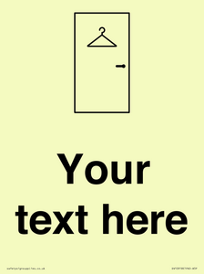 Custom information: Changing room